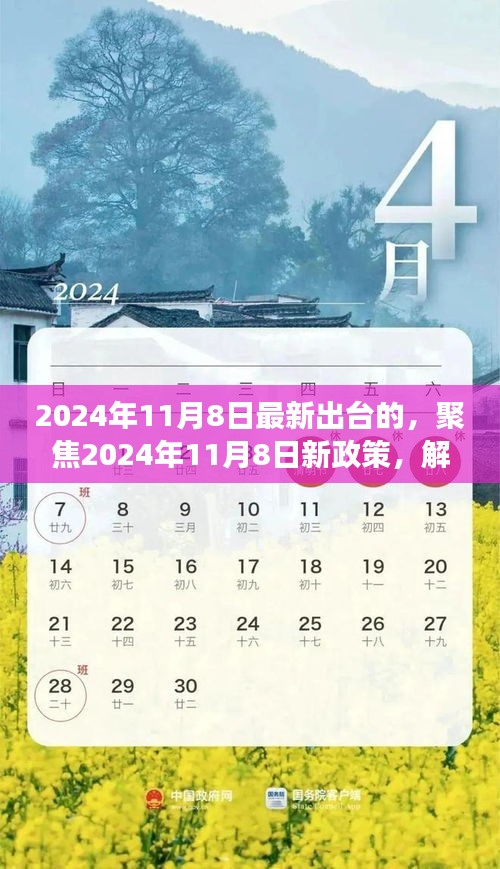 聚焦新政策，解讀三項要點出爐，洞悉未來趨勢——2024年11月8日最新政策解讀標題