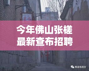 探秘佛山張槎小巷獨特布藝世界，查布招聘奇遇記