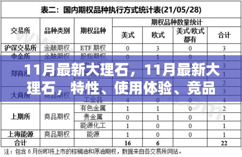 11月最新大理石深度解析，特性、體驗、競品對比及目標用戶群體探討