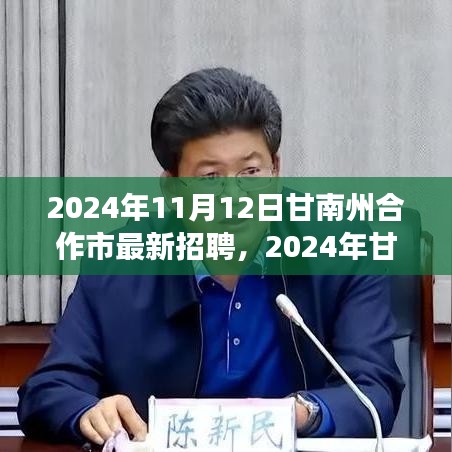 2024年甘南州合作市最新招聘盛會，職業(yè)發(fā)展的理想舞臺開啟