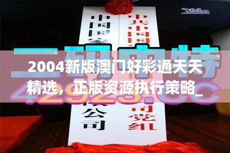 2004新版澳門好彩通天天精選，正版資源執(zhí)行策略_套裝版TBA536.53