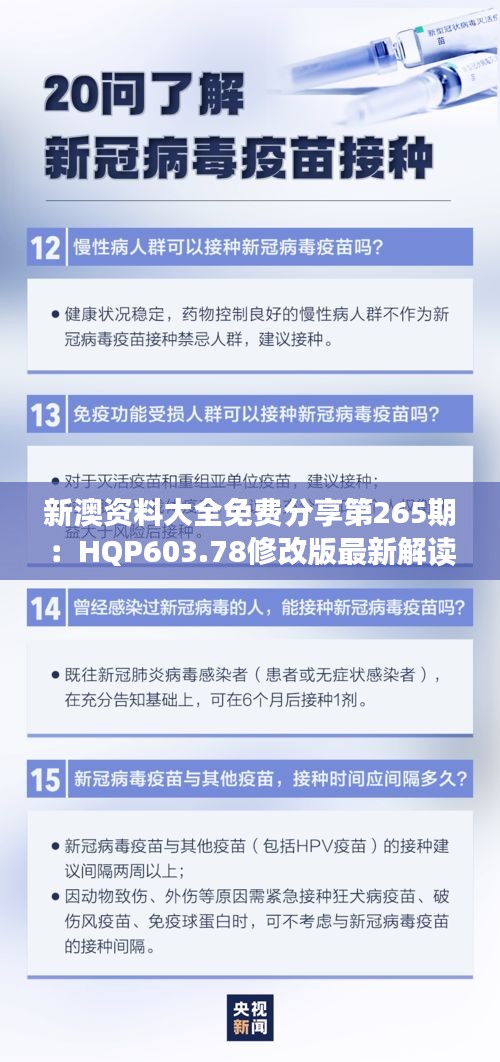 新澳資料大全免費分享第265期：HQP603.78修改版最新解讀