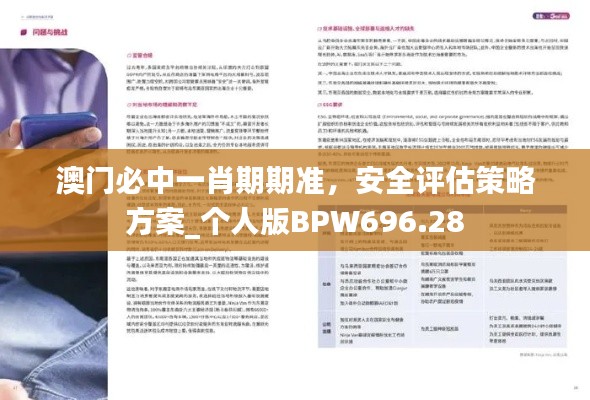 澳門必中一肖期期準(zhǔn)，安全評(píng)估策略方案_個(gè)人版BPW696.28