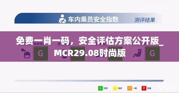 免費一肖一碼，安全評估方案公開版_MCR29.08時尚版