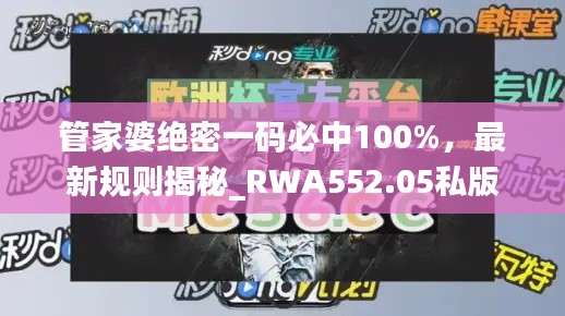 管家婆絕密一碼必中100%，最新規(guī)則揭秘_RWA552.05私版