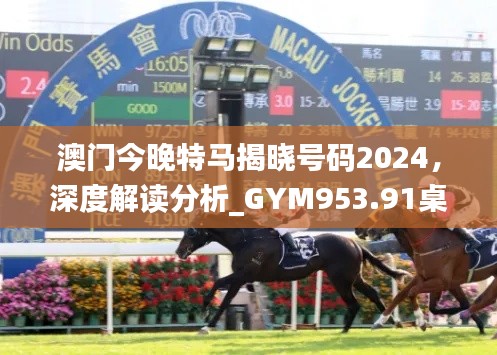 澳門今晚特馬揭曉號碼2024，深度解讀分析_GYM953.91桌面版