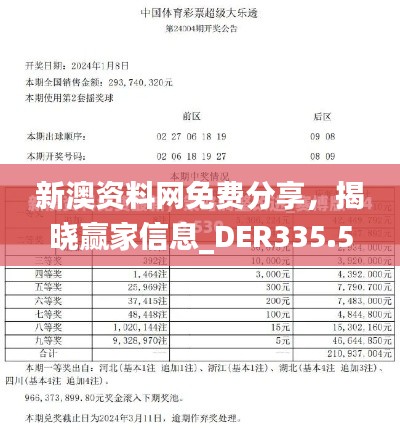 新澳資料網(wǎng)免費(fèi)分享，揭曉贏家信息_DER335.56深度解析