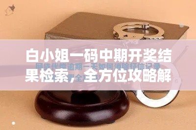 白小姐一碼中期開獎結(jié)果檢索，全方位攻略解讀_IMH650.63開放版