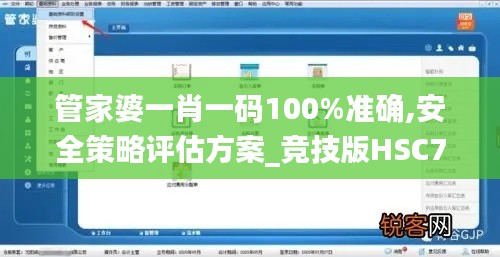 管家婆一肖一碼100%準(zhǔn)確,安全策略評估方案_競技版HSC714.93