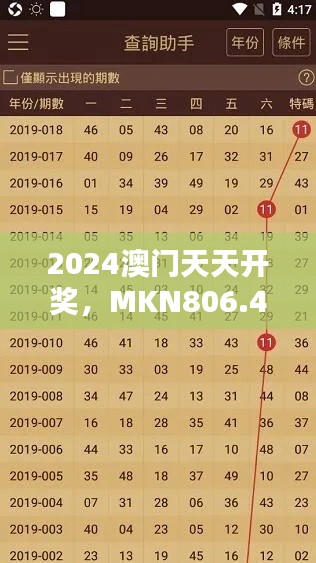 2024澳門天天開獎，MKN806.42版綜合評估與解析