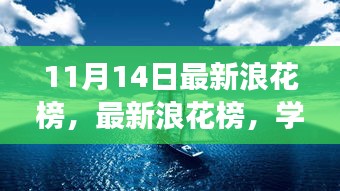 最新浪花榜揭示學(xué)習(xí)變化的力量，自信與成就的海浪洶涌澎湃