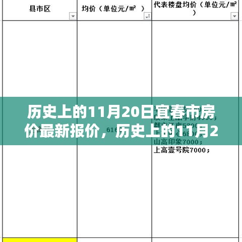 歷史上的11月20日，宜春市房價(jià)最新報(bào)價(jià)及未來趨勢(shì)洞悉