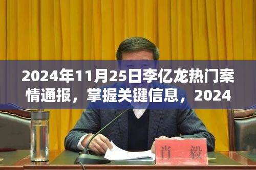 李億龍熱門案情通報，掌握關(guān)鍵信息的全程指南（2024年11月25日）