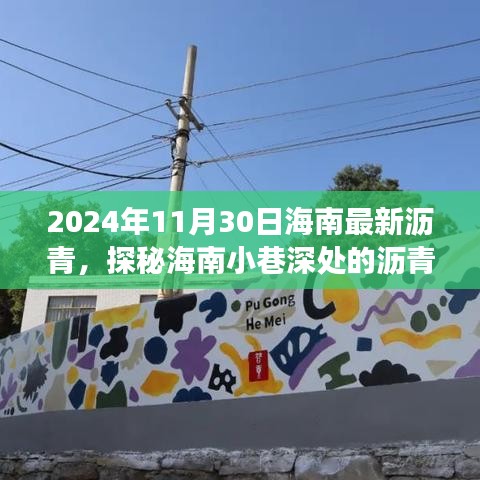 探秘海南小巷深處的瀝青秘境，一家隱藏版小店的傳奇故事（2024年11月30日海南最新瀝青資訊）