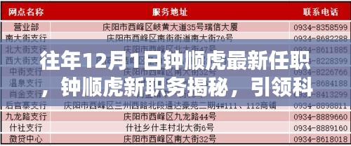 鐘順虎新職務(wù)揭曉，引領(lǐng)科技革新，共創(chuàng)智能生活新紀(jì)元