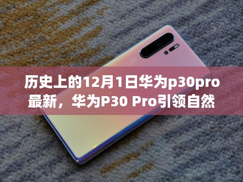 華為P30 Pro引領自然探索之旅，一場歷史與科技的奇妙旅程（最新資訊）