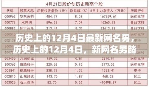 歷史上的12月4日，新網(wǎng)名男的自然之旅與內(nèi)心平靜的奇妙冒險(xiǎn)探索之路