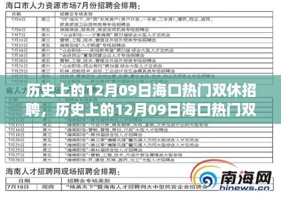 歷史上的12月09日?？跓衢T雙休招聘，歷史上的12月09日?？跓衢T雙休招聘全攻略，一步步教你如何求職成功