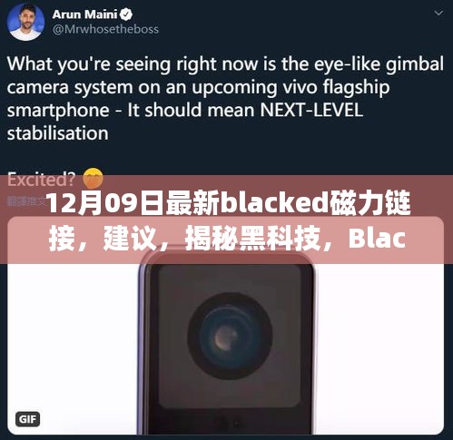 揭秘黑科技，Blacked磁力鏈接革新之作——探索未來科技犯罪的邊緣