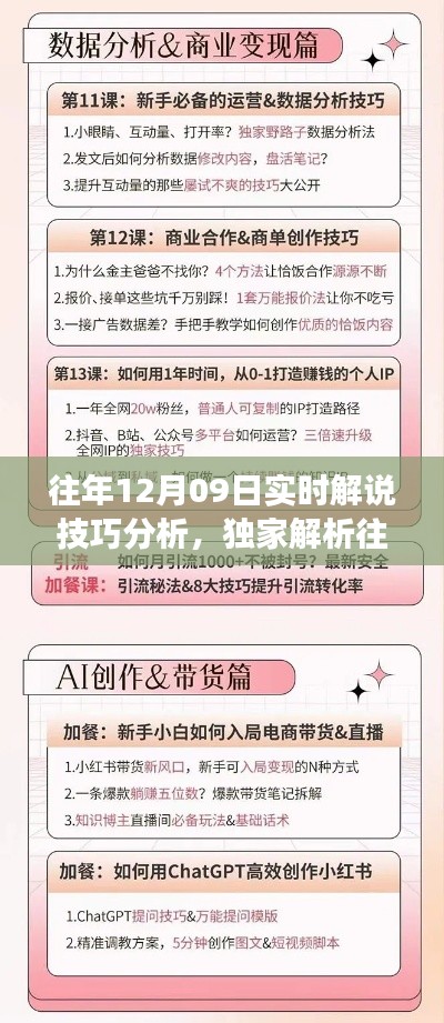 獨家解析，往年12月09日解說技巧深度剖析，小紅書助你走向成功之路！