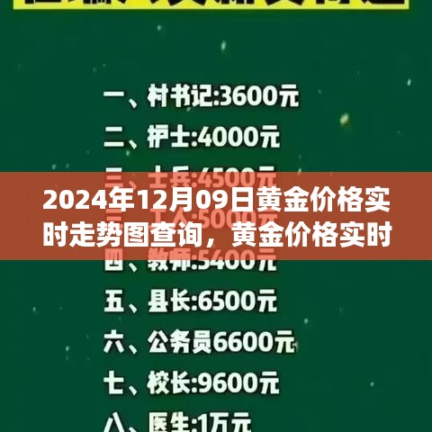 黃金市場脈動解讀，2024年黃金價格實時走勢圖查詢