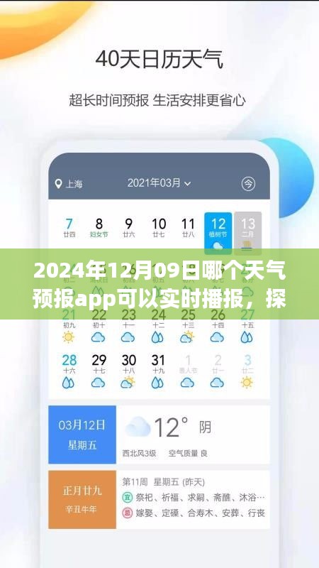 探秘天氣預(yù)報(bào)app，實(shí)時(shí)播報(bào)小巷深處天氣寶藏，揭秘最準(zhǔn)確天氣預(yù)報(bào)軟件（針對(duì)2024年12月09日）