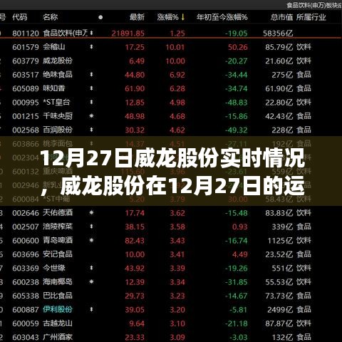 威龍股份12月27日運(yùn)營概況與市場動態(tài)實(shí)時(shí)更新