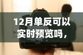 揭秘十二月單反相機實時預覽功能，技術解析與應用體驗