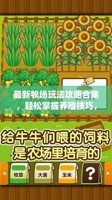 最新牧場玩法攻略合集，輕松掌握養(yǎng)殖技巧，成為牧場達(dá)人！