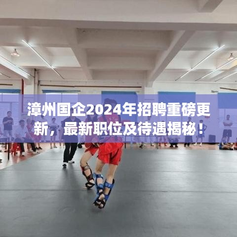 漳州國企2024年招聘重磅更新，最新職位及待遇揭秘！