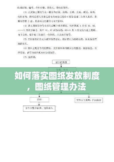 如何落實(shí)圖紙發(fā)放制度，圖紙管理辦法 