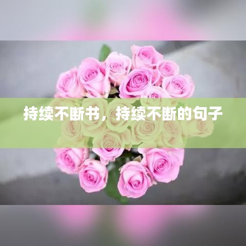 持續(xù)不斷書，持續(xù)不斷的句子 