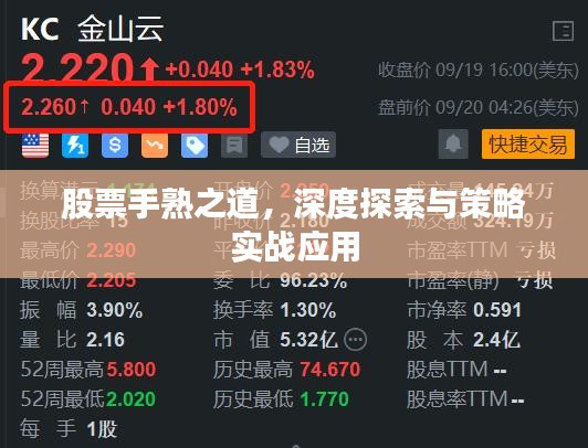 股票手熟之道，深度探索與策略實(shí)戰(zhàn)應(yīng)用