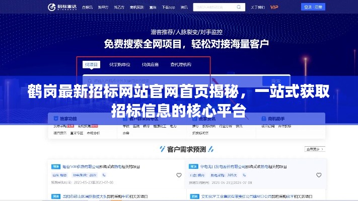 鶴崗最新招標網(wǎng)站官網(wǎng)首頁揭秘，一站式獲取招標信息的核心平臺