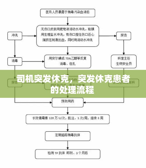 司機(jī)突發(fā)休克，突發(fā)休克患者的處理流程 