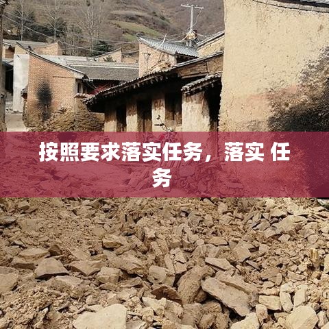按照要求落實(shí)任務(wù)，落實(shí) 任務(wù) 